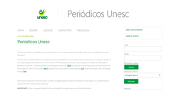 Desktop Screenshot of periodicos.unesc.net