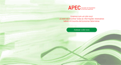 Desktop Screenshot of apec.unesc.net