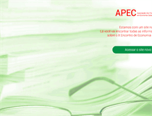 Tablet Screenshot of apec.unesc.net